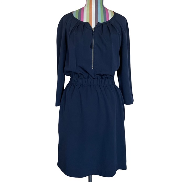 Eliza J Royal Collection Navy Blue Casual Dress 0379